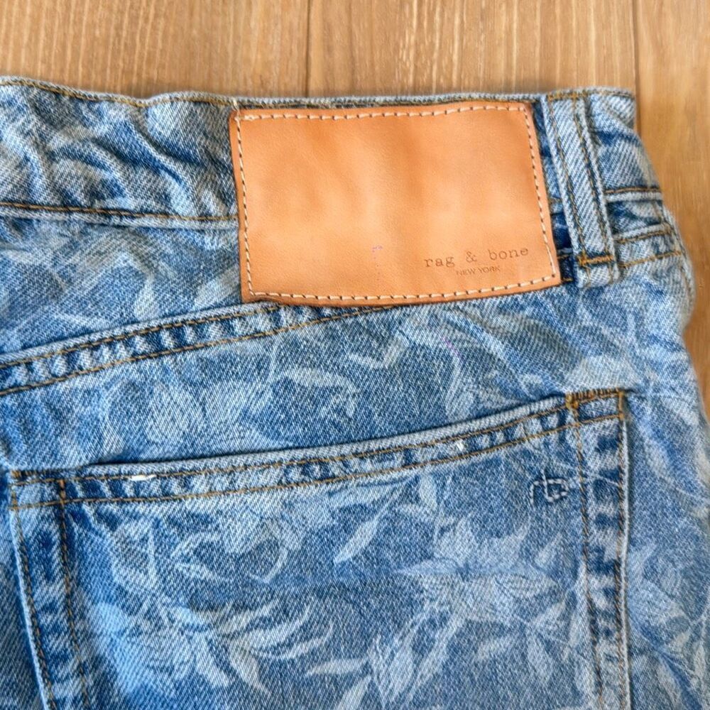 NWOT women’s Rag & Bone Maya Laser Floral Short size 29  Bought new and washed b - Picture 7 of 7